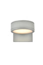 Raine Integrated LED wall sconce in silver