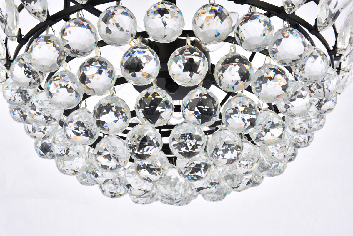 Emilia 20 inch pendant in black