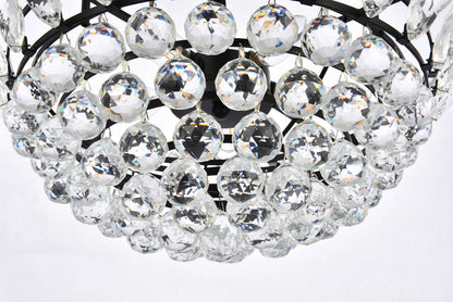 Emilia 20 inch pendant in black