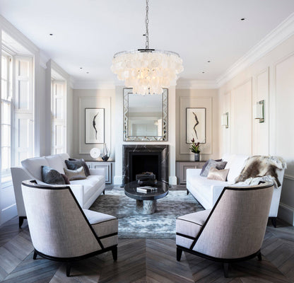 Selene 4 light Chrome Pendant