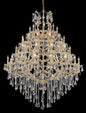 Maria Theresa 49 light Gold Chandelier Clear Royal Cut Crystal