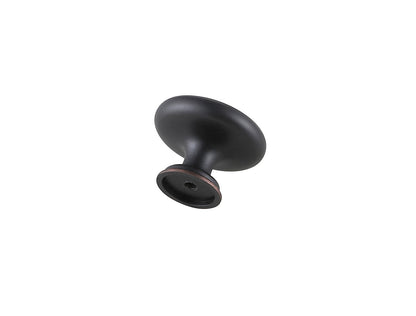 Minu 1.3" Diameter Oil-rubbed Bronze Mushroom Knob Multipack (Set of 10)