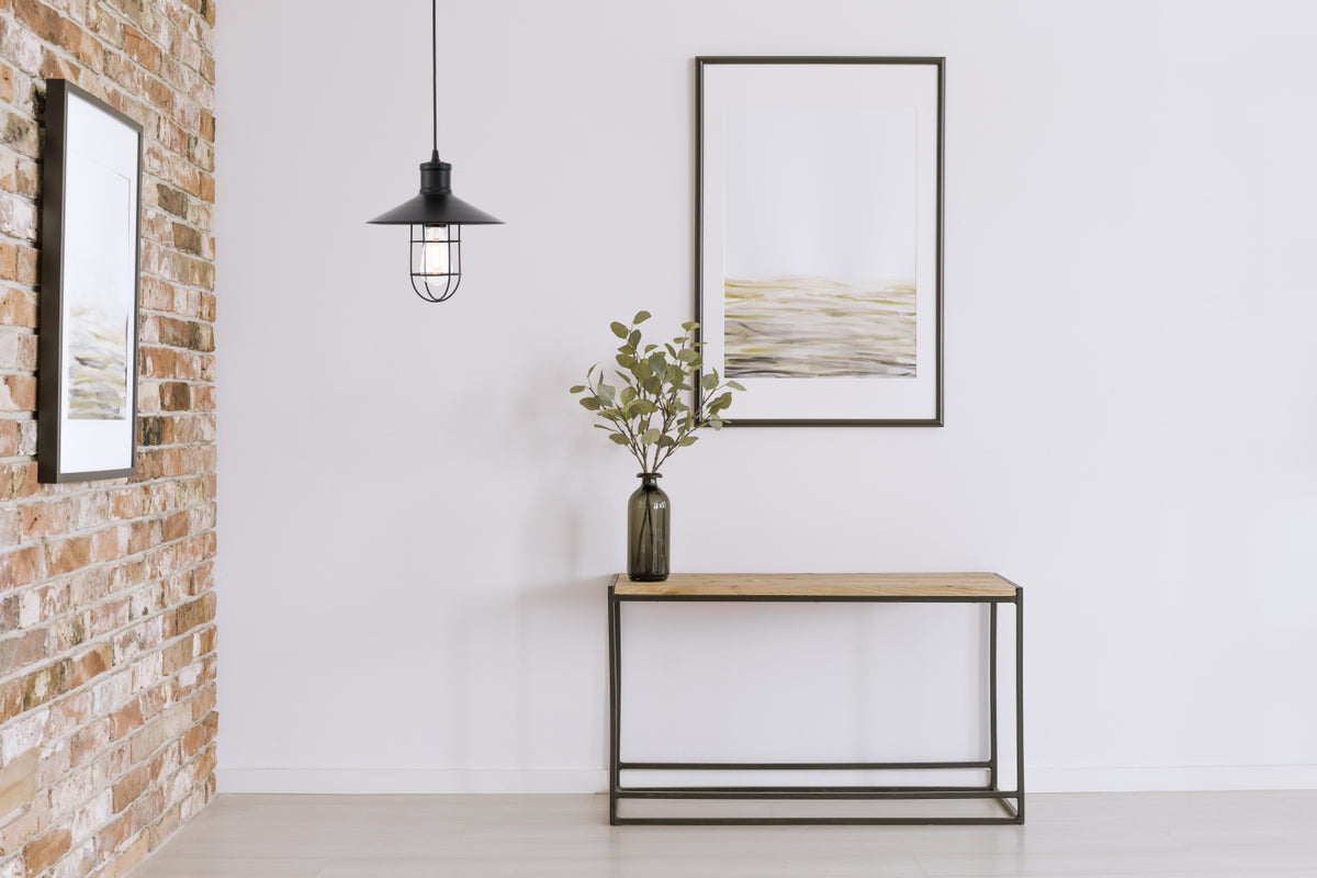 Flaneur 1 light Black Pendant