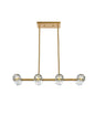 Eren 31 inch Pendant Light in Satin Gold