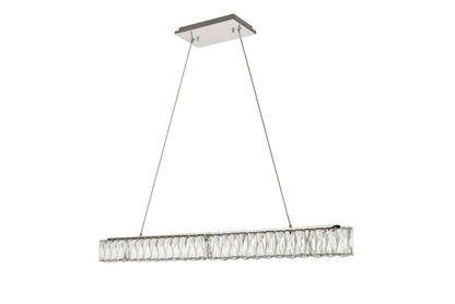 Monroe Integrated LED chip light Chrome Chandelier Clear Royal Cut Crystal