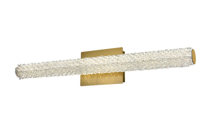 Bowen 30 inch Adjustable LED Wall Sconce in Satin Gold