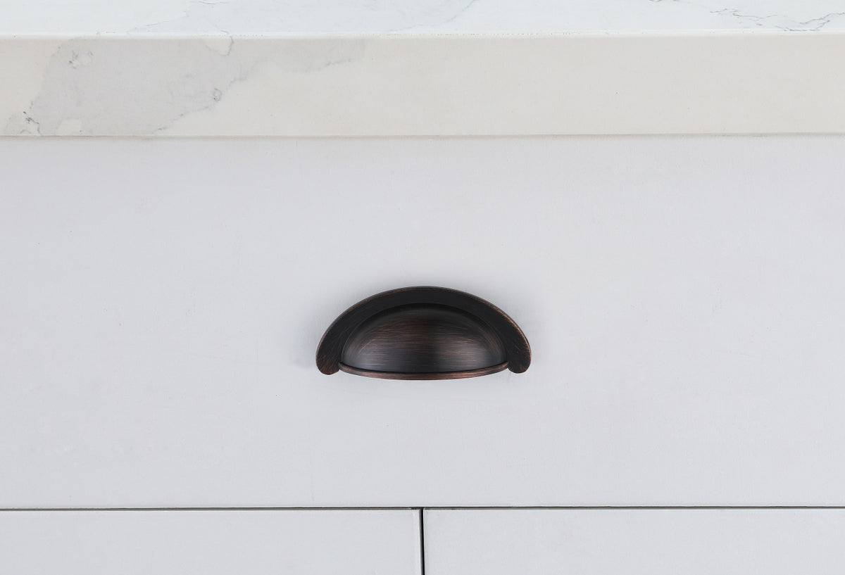 Claude 2-3/4" Center to Center Oil-rubbed Bronze Cup Bar Pull Multipack (set of 10)