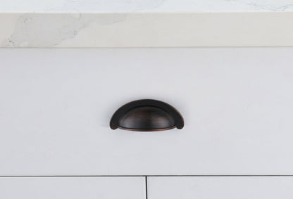 Claude 2-3/4" Center to Center Oil-rubbed Bronze Cup Bar Pull Multipack (set of 10)