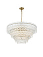 Emilia 31 inch Pendant Light in Satin Gold