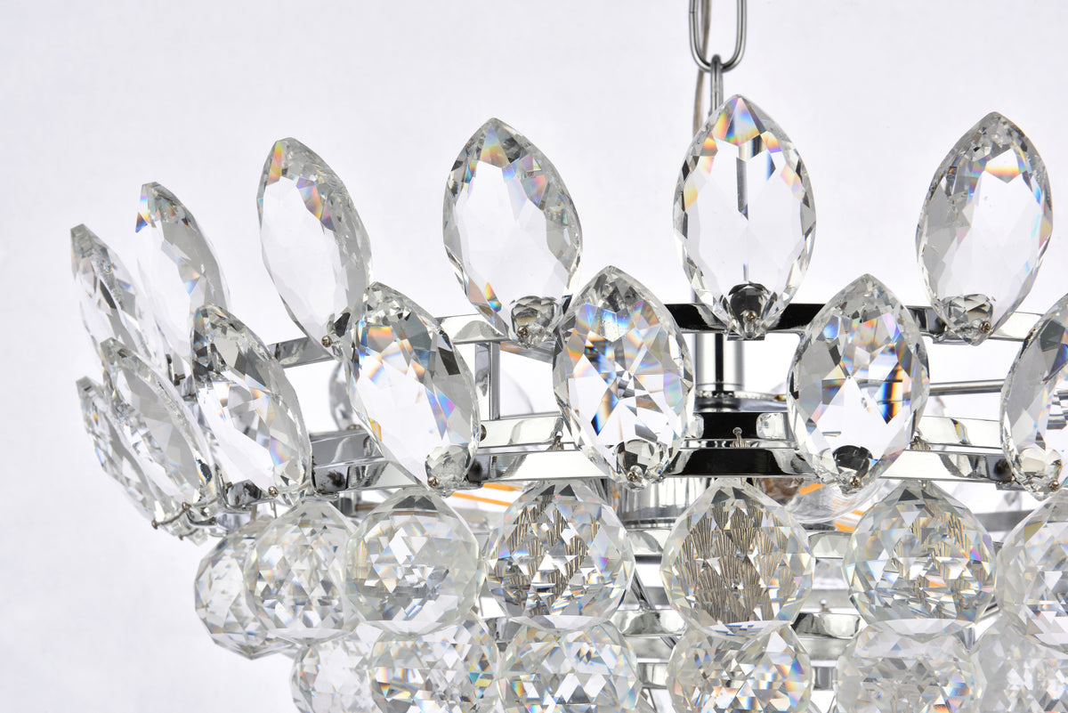 Emilia 18 inch pendant in chrome