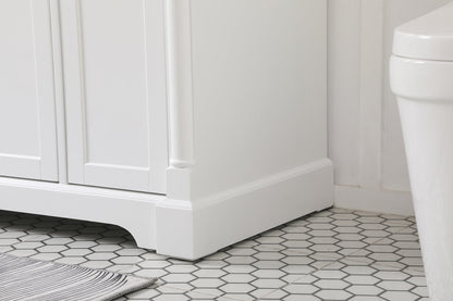 48 inch Single bathroom vanity in  White