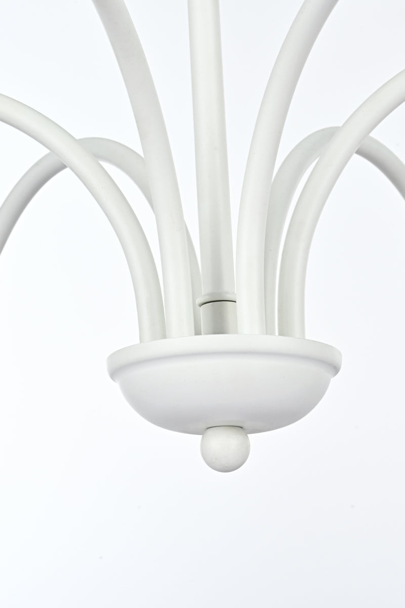 Rohan 60 inch chandelier in White