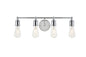 Serif 4 light chrome Wall Sconce