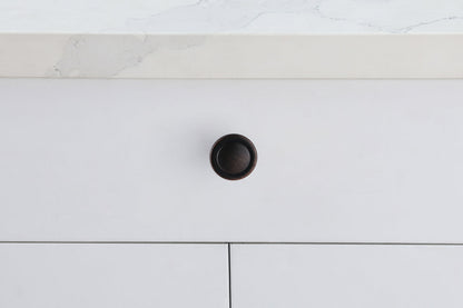 Logyn 1.3" Diameter Oil-rubbed Bronze Mushroom Knob Multipack (Set of 10)