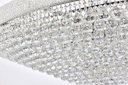 Primo 48 light Chrome Chandelier Clear Royal Cut Crystal