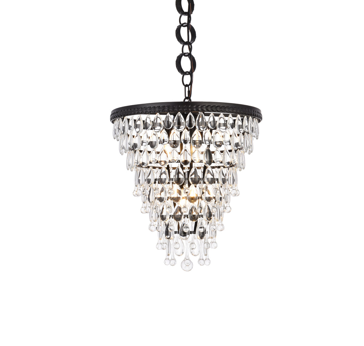 Nordic 5 lights black pendant