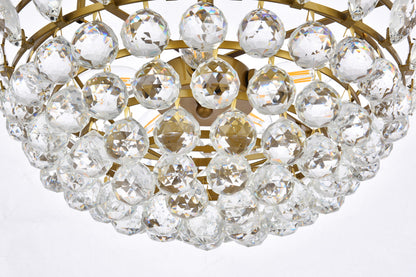 Emilia 20 inch pendant in brass