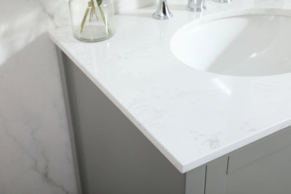 30 inch Single bathroom vanity in grey