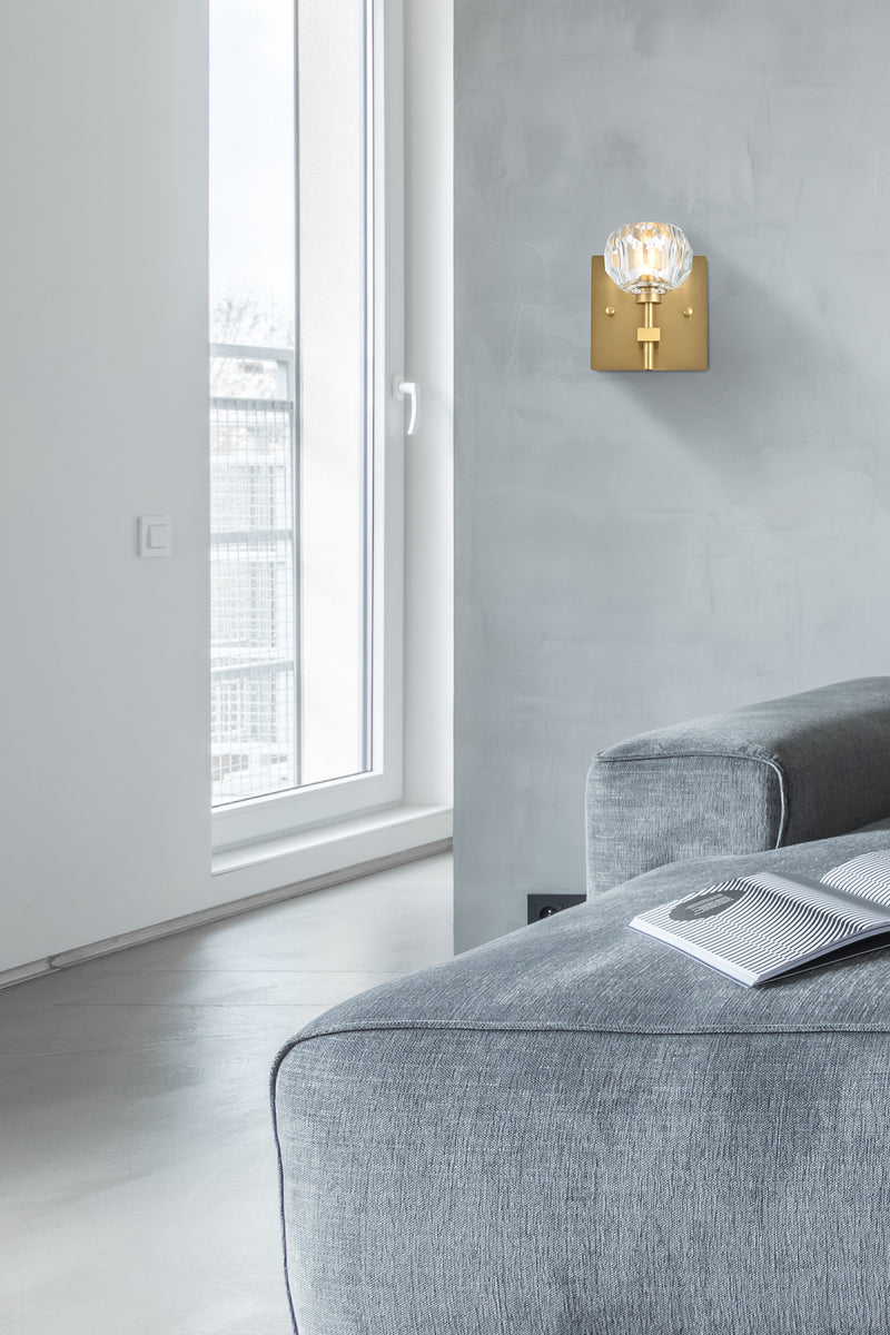 Graham 1 Light Wall Sconce in Gold