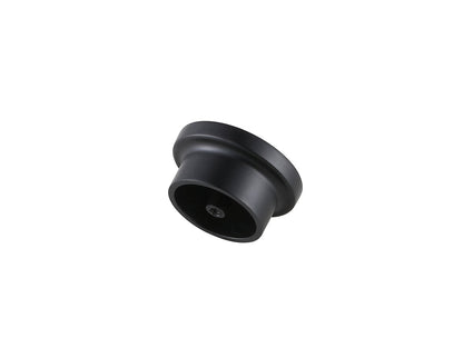 Trovon 1.6" Diameter Matte Black Oversize Round Knob Multipack (Set of 10)