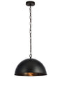 Merce Collection Pendant D15 H10 Lt:1 Vintage Black Finish