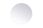 Gracin Round Mirror 28 inch in Clear