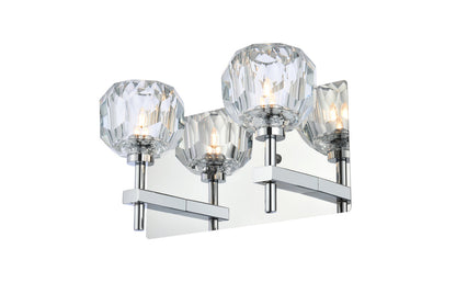 Graham 2 Light Wall Sconce in Chrome