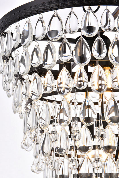 Nordic 5 lights black pendant