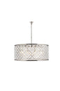 Madison 10 light polished Nickel Chandelier Clear Royal Cut Crystal