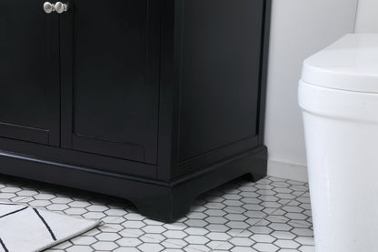 72 inch double bathroom vanity in black