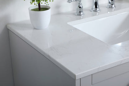 36 inch Single Bathroom Vanity in Grey