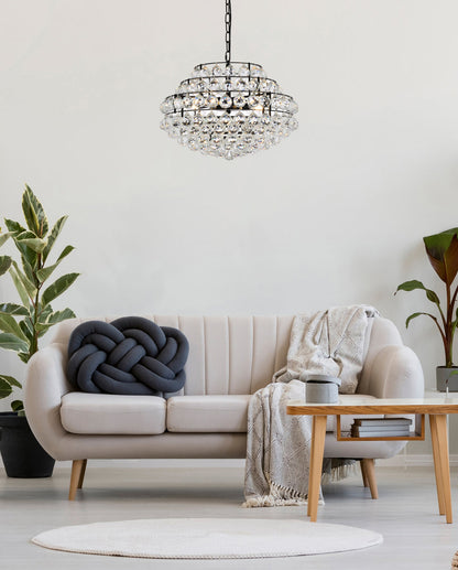 Savannah 20 inch pendant in black