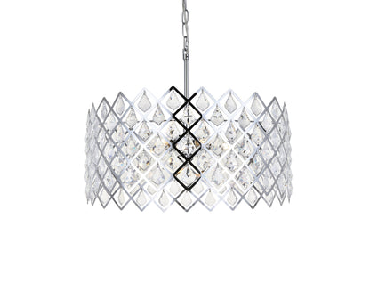 Lyla 21 inch pendant in chrome