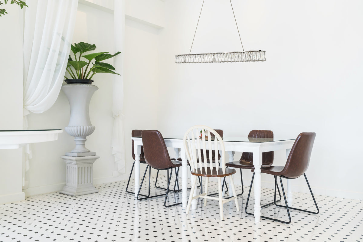 Monroe Integrated LED chip light Chrome Chandelier Clear Royal Cut Crystal