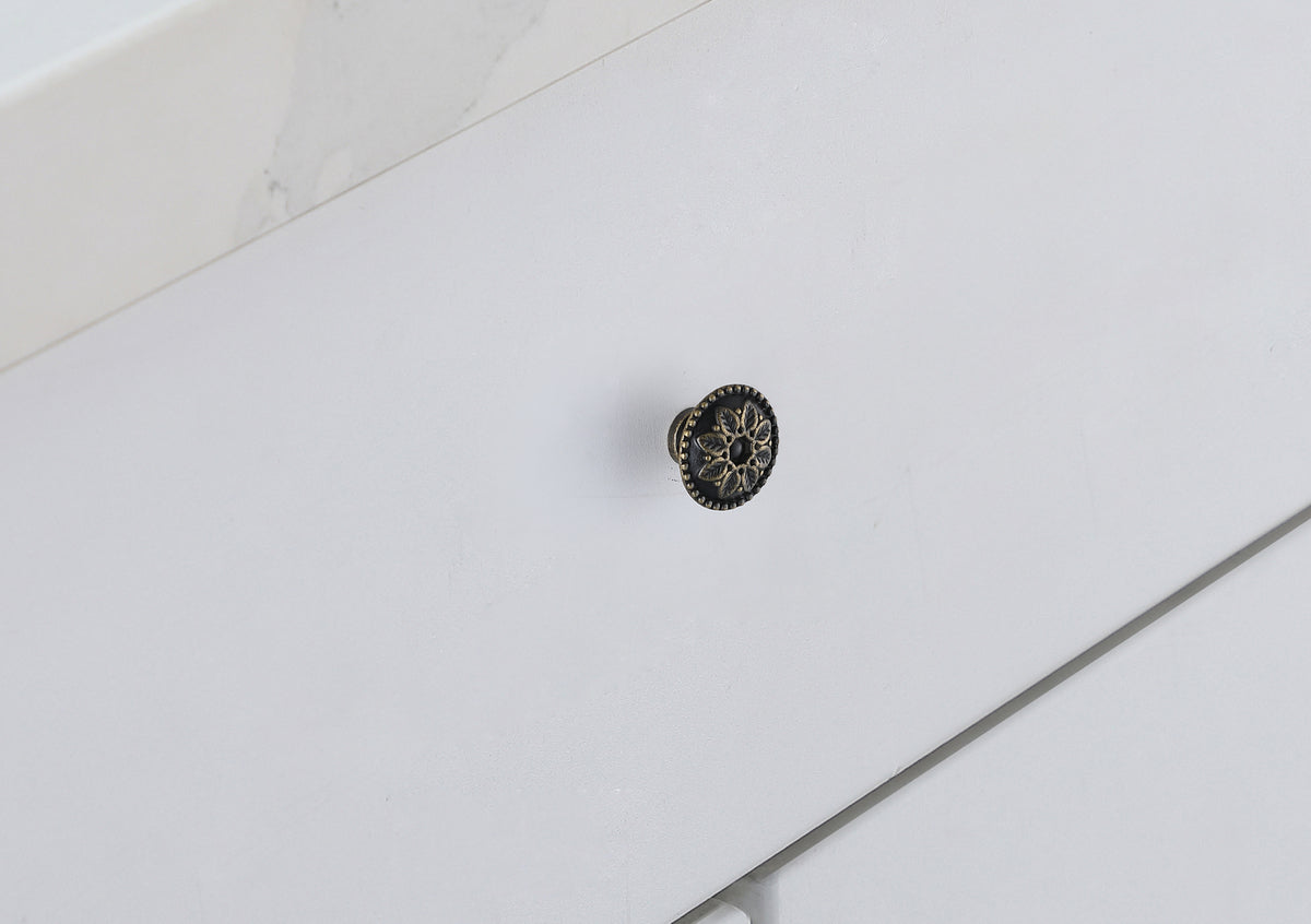 Corio 0.9" Diameter Antique Bronze Mushroom Knob Multipack (Set of 10)