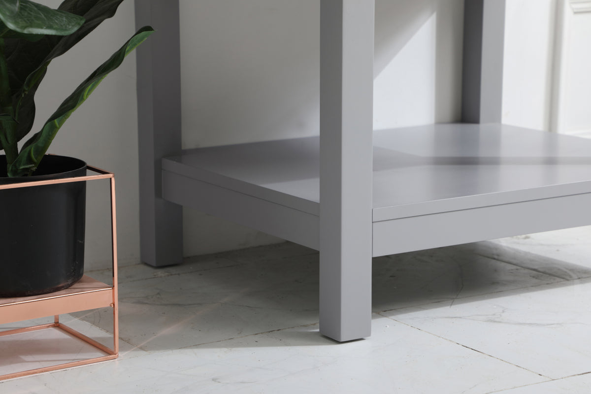 24 inch Single Bathroom Vanity in Grey