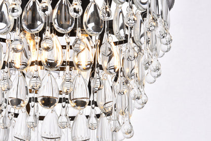 Nordic 4 lights black pendant