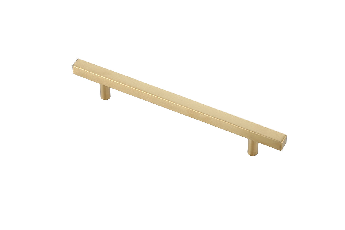 Dior 6-5/16" Center to Center Brass Bar Pull Multipack (set of 10)