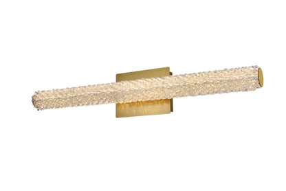 Bowen 30 inch Adjustable LED Wall Sconce in Satin Gold