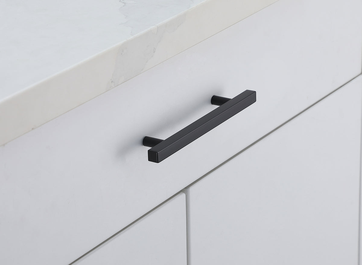 Dior 5" Center to Center Matte Black Bar Pull Multipack (set of 10)