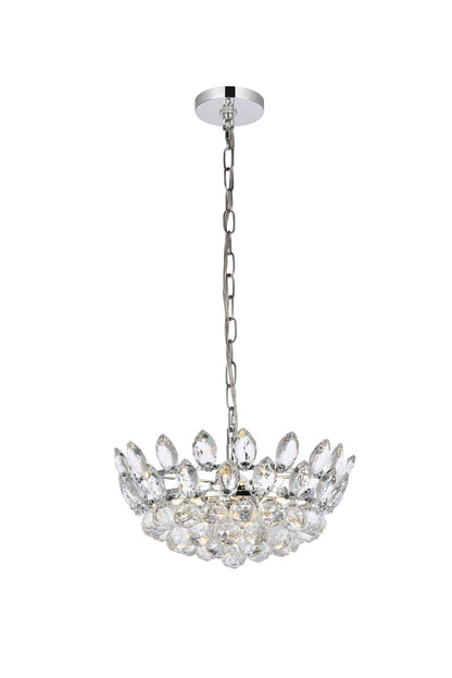 Emilia 16 inch pendant in chrome