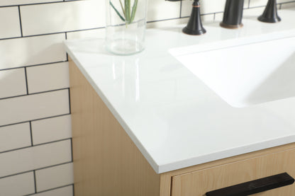 30 inch bathroom vanity in Maple