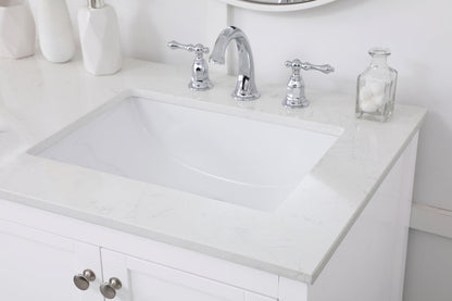 60 inch Single Bathroom Vanity in White