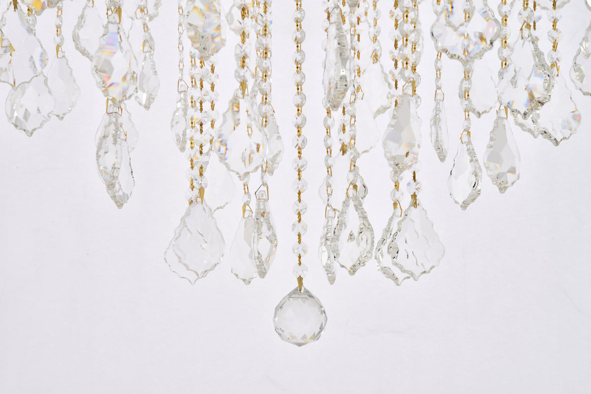 Maria Theresa 49 light Gold Chandelier Clear Royal Cut Crystal
