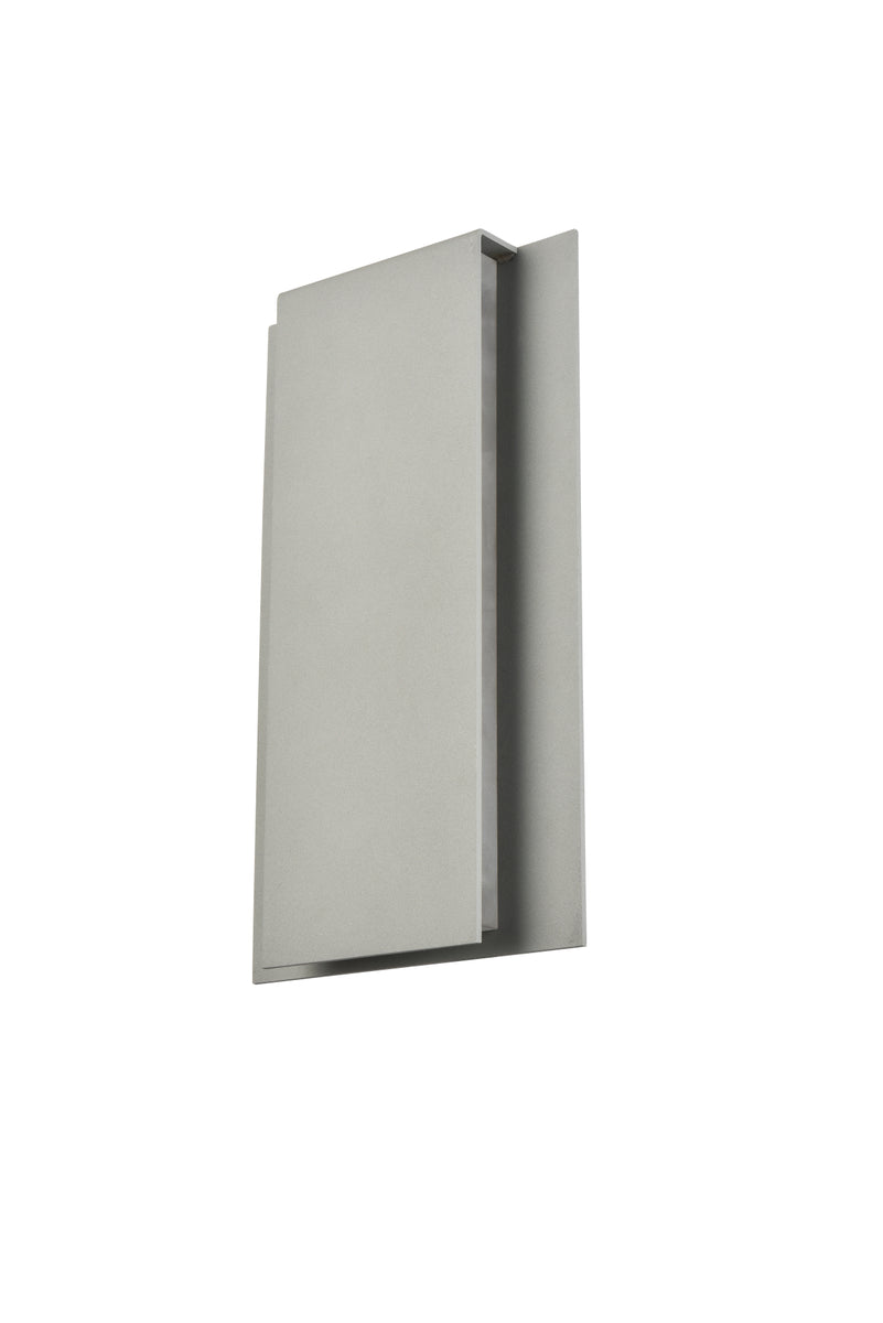 Raine Integrated LED wall sconce  in silver