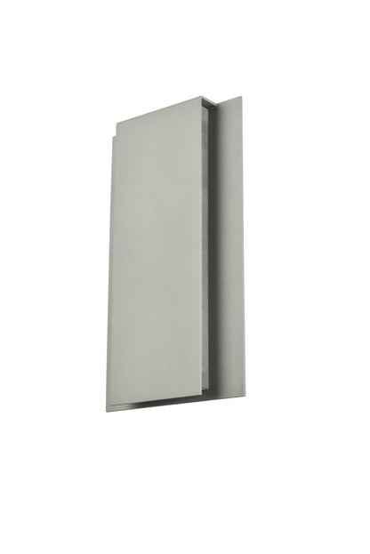 Raine Integrated LED wall sconce  in silver