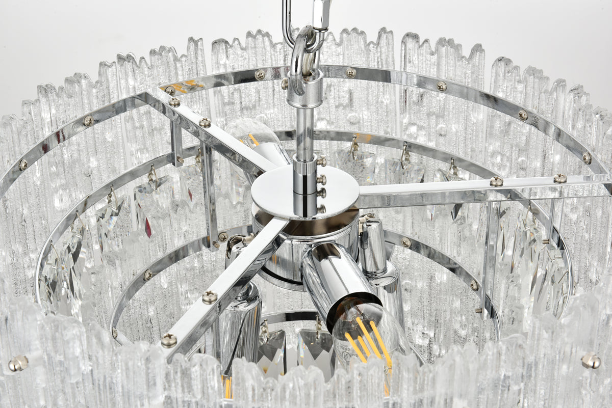 Emilia 15 inch Pendant Light in Chrome