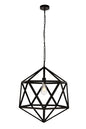Redmond Collection Pendant D19.7 H22.6 Lt:1 Black Finish