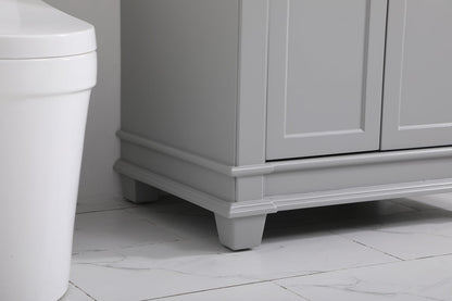 30 inch Single Bathroom Vanity set in Grey