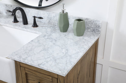 48 inch Single bathroom vanity in driftwood